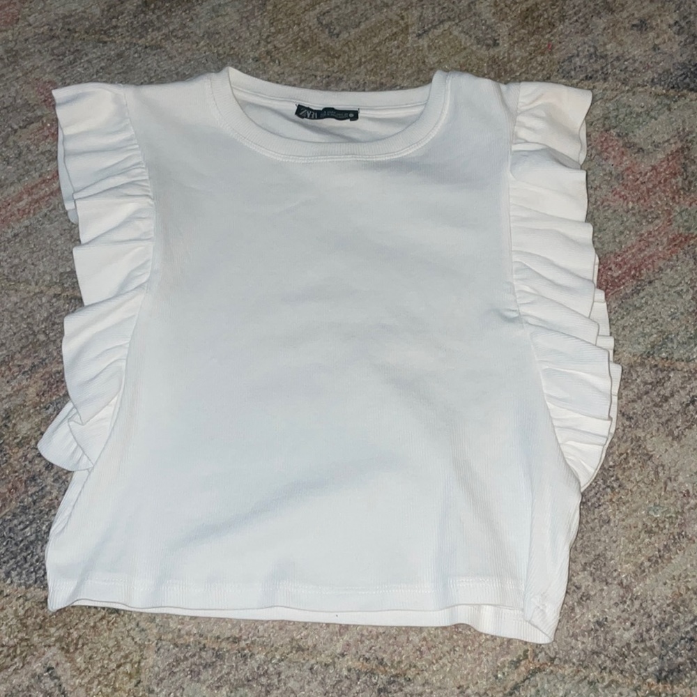 Zara Ruffle Top